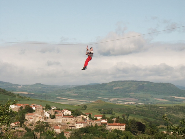 Gigante tirolese al Puy de Dome 